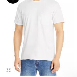 rag & bone White Short Sleeve Tee